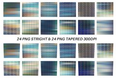 12 Variations Tumbler gold art deco pattern blue gradient Product Image 4