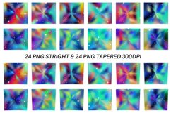 12 Sublimation Tumbler rainbow gradient metallic color shine Product Image 4