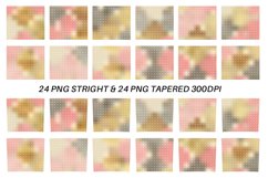 Sublimation Tumbler art deco line gold color gradient Product Image 3