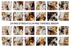 12 Sublimation Tumbler brown tie dye metallic color shine Product Image 4