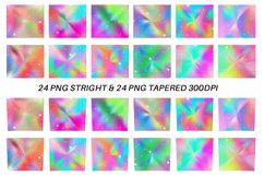 12 Sublimation Tumbler rainbow gradient metallic color shine Product Image 3