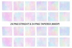 12 Variations Sublimation Tumbler geometric pattern rainbow Product Image 2