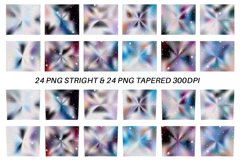 12 Sublimation Tumbler blue gradient metallic color shine Product Image 4