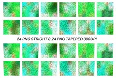 12 Variations Sublimation tumbler marble gradient green Product Image 4