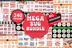 240 Designs The Huge SVG Mega Bundle, The SVG Mega Bundle Product Image 1