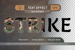 Strike - Editable Text Effect, Font Style Product Image 1