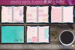 Undated Digital Planner Colorful Theme Product Image 2