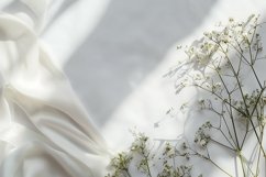 Minimalist Wedding Mockup. Wedding flat lay mockup backdrop Product Image 1