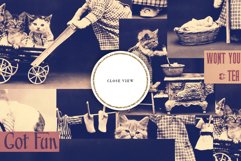 Vintage Seamless Collage Backgrounds Product Image 3