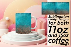 Sparkling Leopard Floral Mug Design Product Image 1