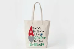 There's No Place Like Gnome for the Holidays SVG Cut File Product Image 6