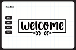 Funny Doormat Quotes SVG | Welcome Product Image 3