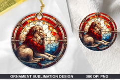 Animals Stained Glass Ornament Bundle, 20 High-Quality PNG Product Image 3
