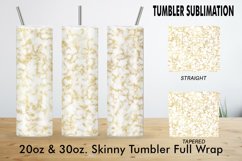 12 Variations Sublimation tumbler marble gold Product Image 4