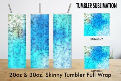 12 Variations Sublimation tumbler marble gradient blue Product Image 3