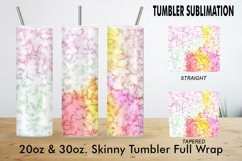 12 Variations Sublimation tumbler marble gradient pastel Product Image 3