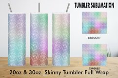 12 Variations Sublimation unicorn tumbler line pattern Product Image 2