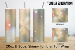 12 Sublimation Tumbler rainbow gradient metallic color shine Product Image 3