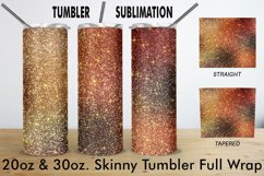 12 Variations Sublimation Tumbler texture glitter Product Image 2