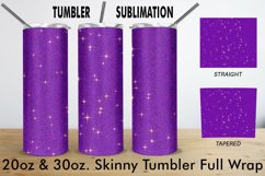 12 Variations Sublimation Tumbler texture glitter Product Image 3