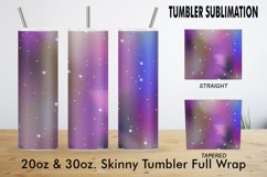 12 Sublimation Tumbler gradient metallic color shine Product Image 3