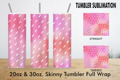 12 Variations Sublimation Tumbler geometric pattern unicorn Product Image 4