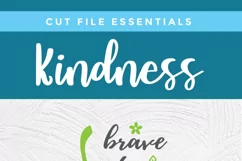 Girl power svg - a brave, strong & kind SVG for crafters Product Image 4