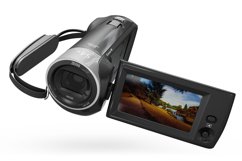Full HD Camcorder Sony HDR CX240 Mockup Product Image 10