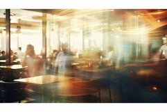 cafe blurred blurry interior Product Image 1