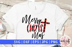 Merry Christ Mas - Christmas SVG EPS DXF PNG Product Image 1