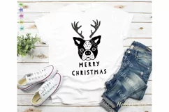 Boston Terrier Christmas SVG, Christmas Frenchie SVG Product Image 2