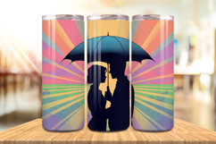 Valentine’s Day Umbrella Couple Tumbler Wrap PNG Big Bundle Product Image 13