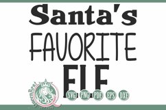 SVG | Santa&#039;s Favorite Elf Product Image 2