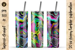 20 Oz Abstract Skinny Tumbler Bundle 4.6 Packs In One Product Image 6