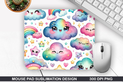 Mouse Pad Sublimation, Valentine Mouse Pad PNG Product Image 1