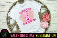 Choose Love Gnome Matter What I Valentines Gnome Sublimation Product Image 3