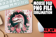 RADIANT MOUSE MAT PNG INSPIRATION, Cute Dino Product Image 1