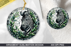 Animals Stained Glass Ornament Bundle, 30 High-Quality PNG Product Image 11