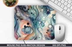 Vintage Mouse Pad Sublimation PNG Design - Mouse Pad PNG Product Image 1