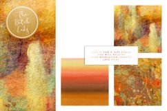 Digital Backgrounds &amp; Papers - Ochre Yellow Paint Product Image 3