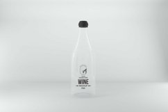 Wine Bottle Mockup Product Image 1