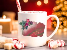 Christmas Decoration Design, Floral Holiday Clipart Product Image 2