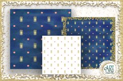 18 Digital Papers - Camping Party Clip art design , Glamping Product Image 7