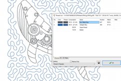 Steampunk Stipple Whale Machine Embroidery Design 2 sizes Product Image 2
