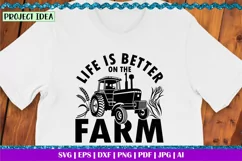 Life is better on the Farm | Tractor | Farming is my life Product Image 2