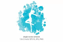 ballerina - single vector artwork Product Image 1