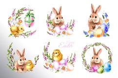 Happy Easter. Watercolor collection Product Image 13