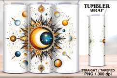 Day&amp;Night Tumbler Sublimation, 20 oz Tumbler Wrap Product Image 1