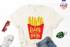 Fries before guys - Women Empowerment EPS SVG DXF PNG Product Image 2
