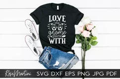 Love The Gnome You're With SVG Valentines Day Gnomes Product Image 5